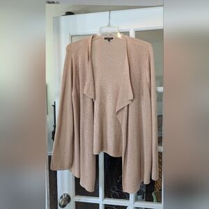 2X Dusty peach open knitted sweater in excellent condition